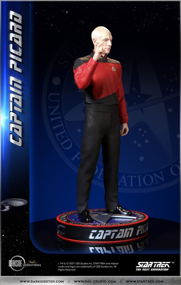 Star Trek The Next Generation Estatua 1/3 Captain Jean-Luc Picard 66 cm