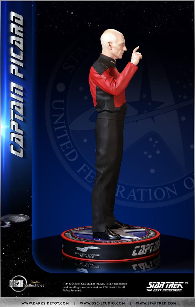 Star Trek The Next Generation Estatua 1/3 Captain Jean-Luc Picard 66 cm