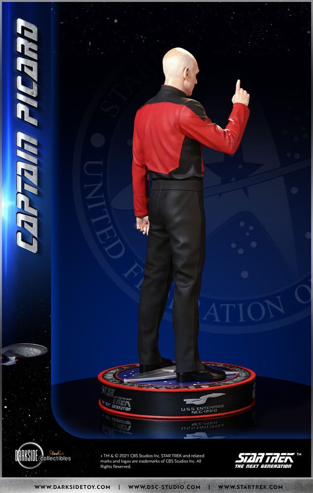 Star Trek The Next Generation Estatua 1/3 Captain Jean-Luc Picard 66 cm