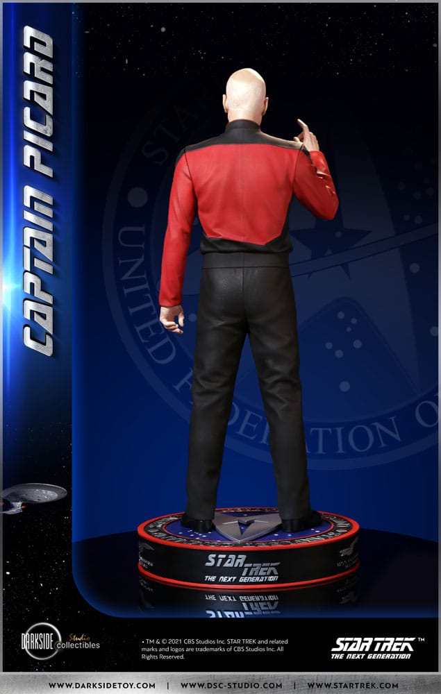Star Trek The Next Generation Estatua 1/3 Captain Jean-Luc Picard 66 cm