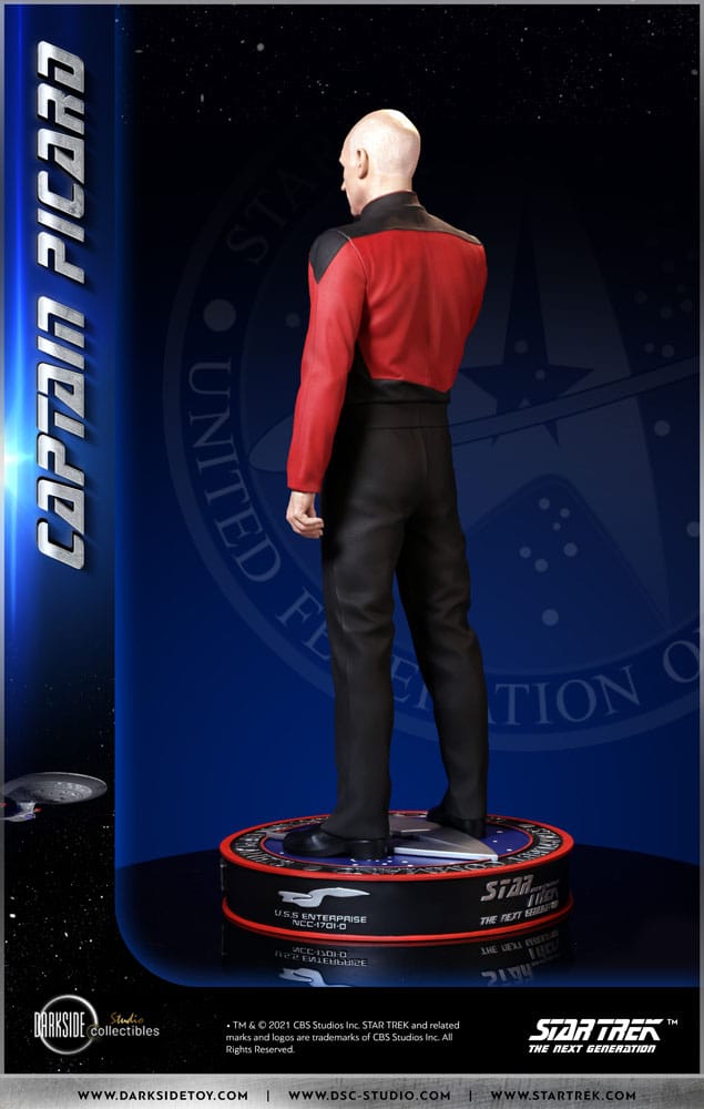 Star Trek The Next Generation Estatua 1/3 Captain Jean-Luc Picard 66 cm