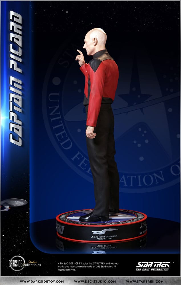 Star Trek The Next Generation Estatua 1/3 Captain Jean-Luc Picard 66 cm