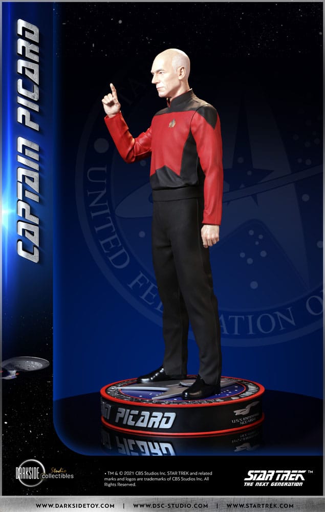 Star Trek The Next Generation Estatua 1/3 Captain Jean-Luc Picard 66 cm