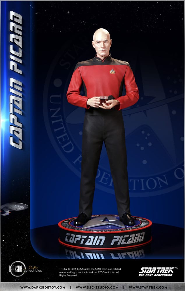 Star Trek The Next Generation Estatua 1/3 Captain Jean-Luc Picard 66 cm