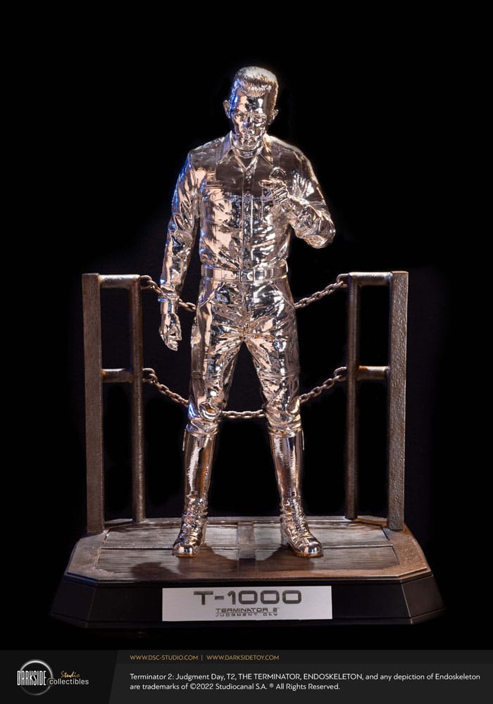 Terminator 2 Judgement Day Estatua Premium 1/3 T-1000 Liquid Metal 30th Anniversary Edition 70 cm - Z POP Toys