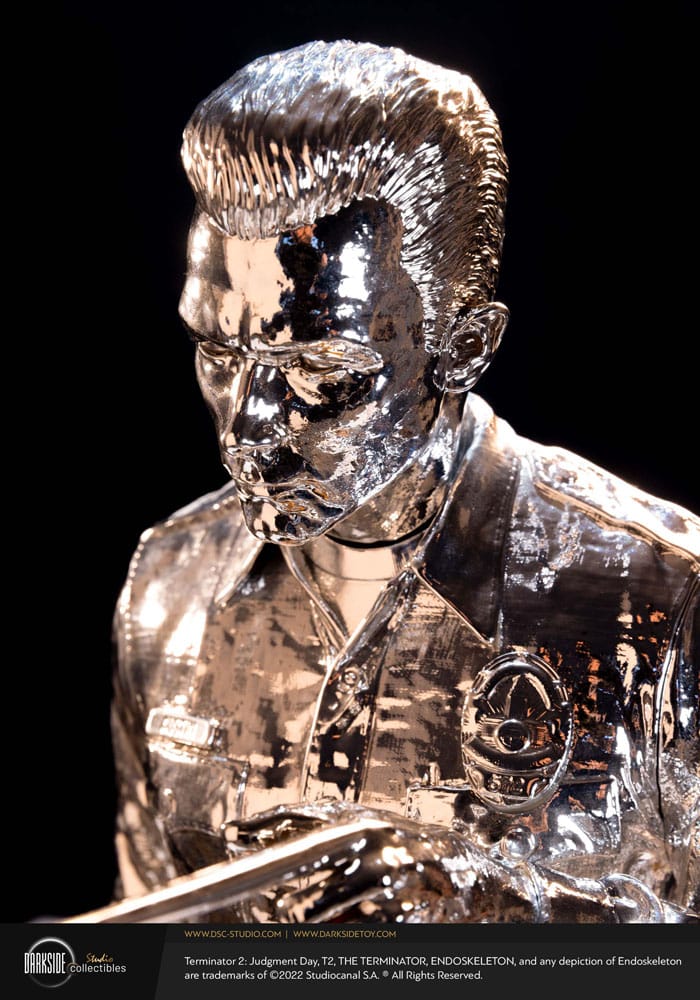Terminator 2 Judgement Day Estatua Premium 1/3 T-1000 Liquid Metal 30th Anniversary Edition 70 cm - Z POP Toys