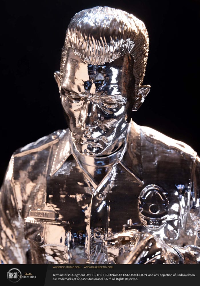 Terminator 2 Judgement Day Estatua Premium 1/3 T-1000 Liquid Metal 30th Anniversary Edition 70 cm - Z POP Toys