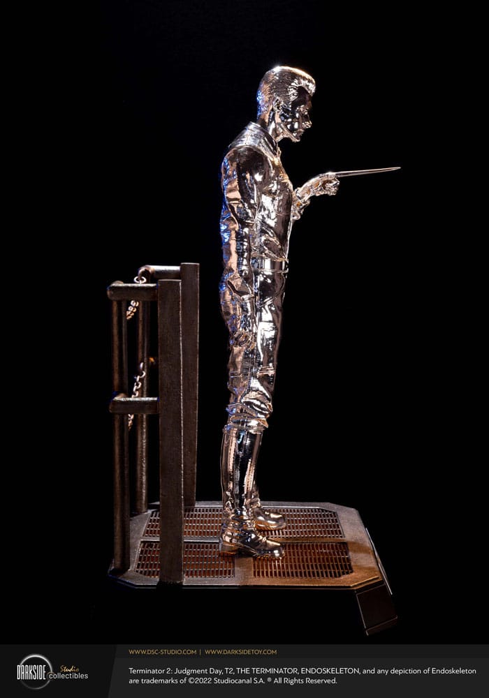 Terminator 2 Judgement Day Estatua Premium 1/3 T-1000 Liquid Metal 30th Anniversary Edition 70 cm - Z POP Toys