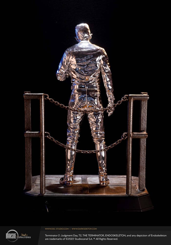 Terminator 2 Judgement Day Estatua Premium 1/3 T-1000 Liquid Metal 30th Anniversary Edition 70 cm - Z POP Toys