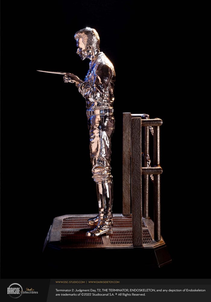 Terminator 2 Judgement Day Estatua Premium 1/3 T-1000 Liquid Metal 30th Anniversary Edition 70 cm - Z POP Toys