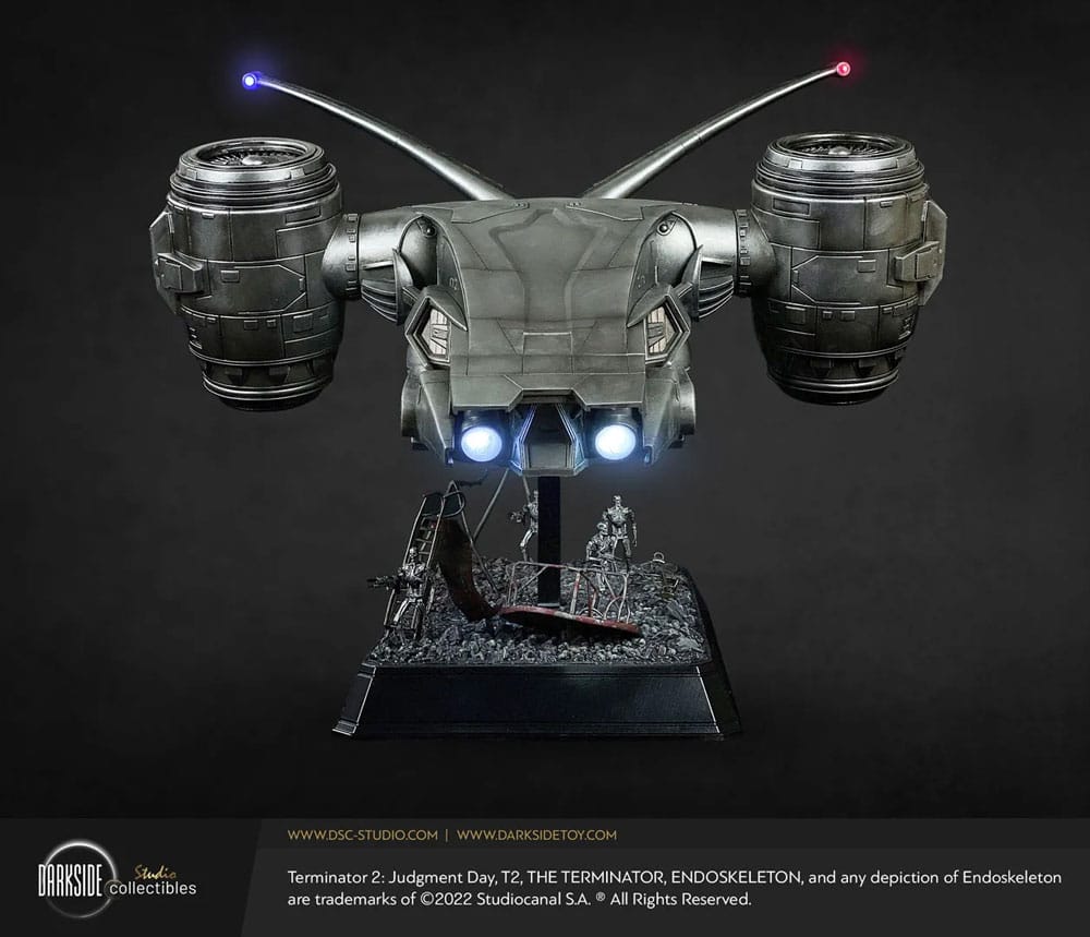Terminator 2 Judgment Day Réplica Aerial Hunter Killer 30th Anniversary Edition 60 cm