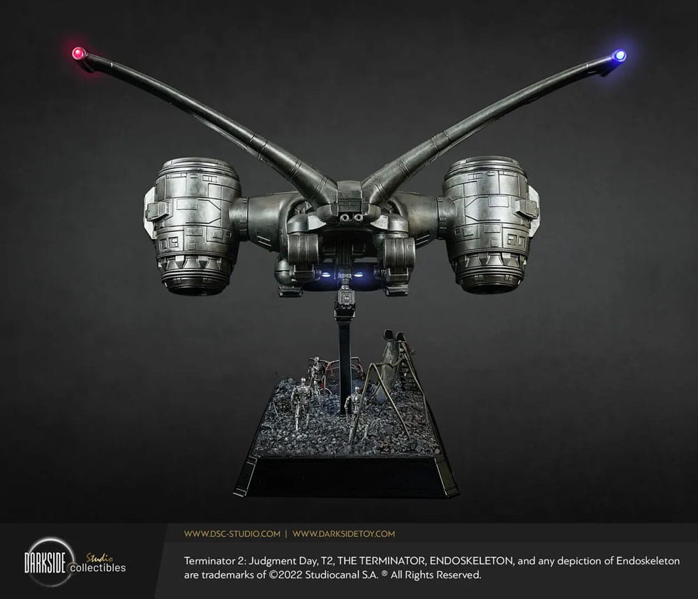 Terminator 2 Judgment Day Réplica Aerial Hunter Killer 30th Anniversary Edition 60 cm