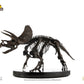 Jurassic World ECC Elite Creature Line Estatua 1/12 Triceratops Fossil Skeleton Bronze 33 cm