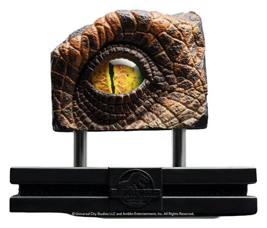 The Lost World: Jurassic Park Réplica Male Velociraptor Eye Prop 23 cm