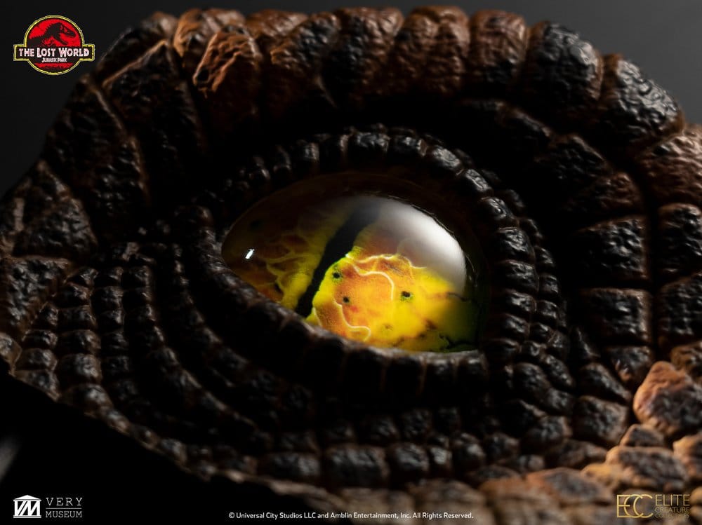 The Lost World: Jurassic Park Réplica Male Velociraptor Eye Prop 23 cm