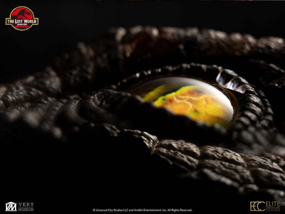 The Lost World: Jurassic Park Réplica Male Velociraptor Eye Prop 23 cm