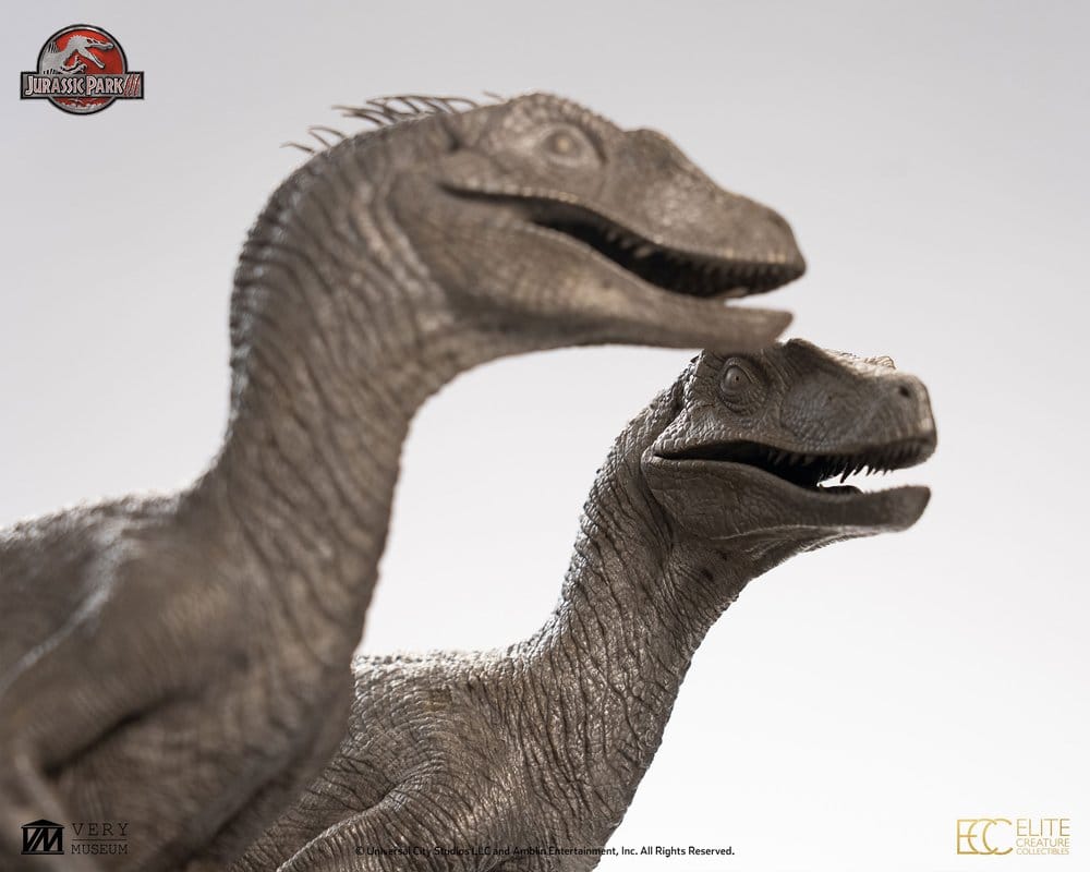 Jurassic Park Estatua 1/8 Pair of Velociraptors 30 cm