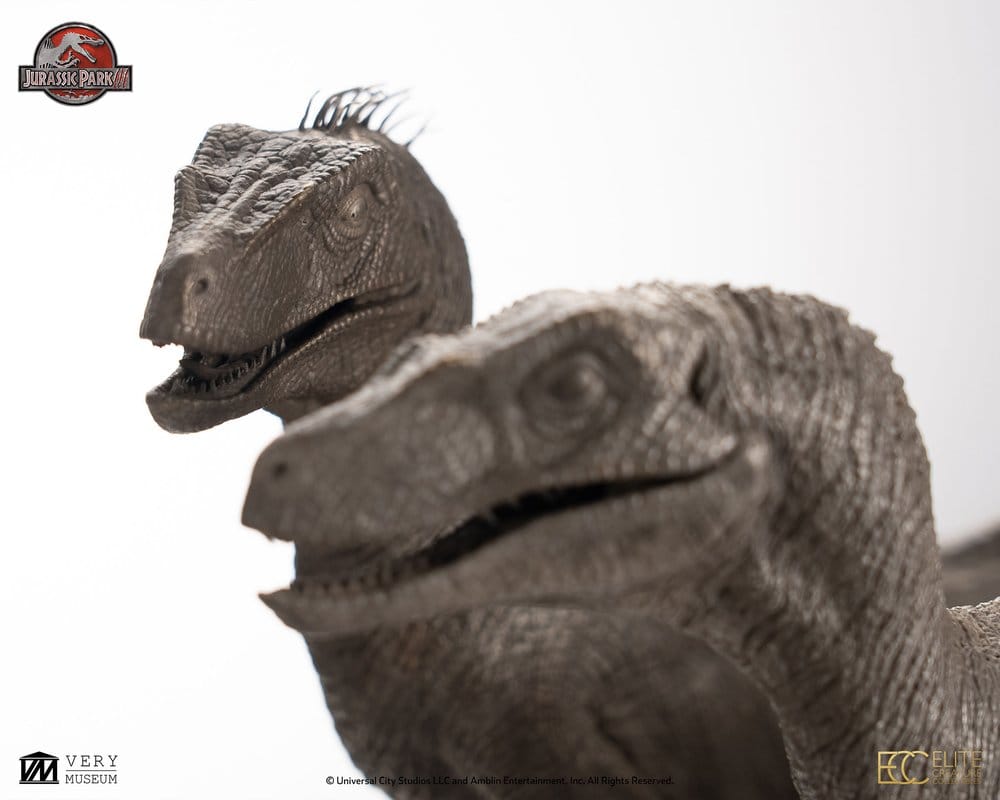 Jurassic Park Estatua 1/8 Pair of Velociraptors 30 cm