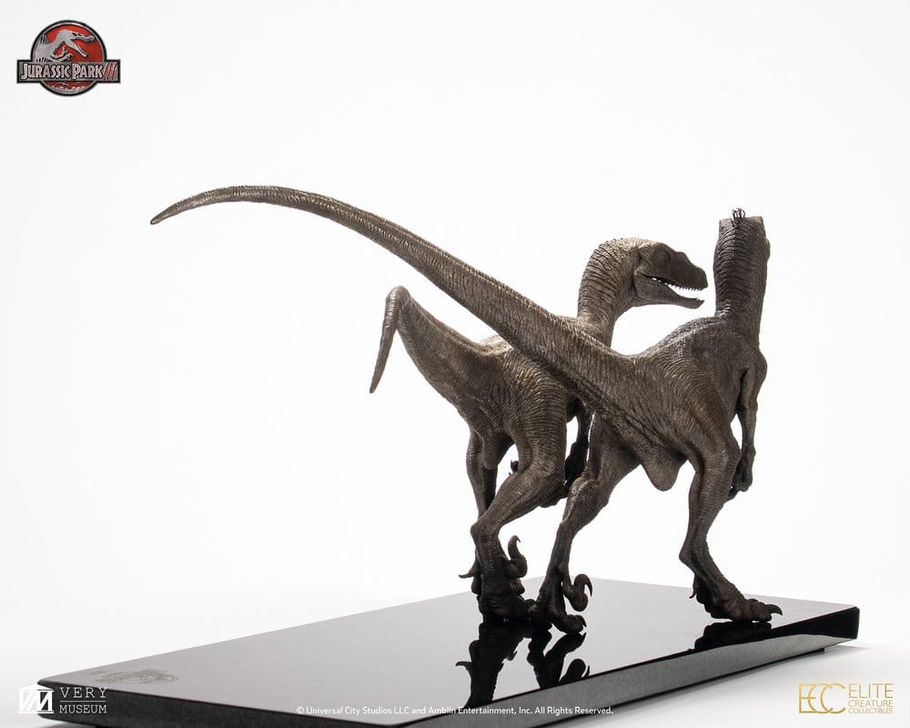 Jurassic Park Estatua 1/8 Pair of Velociraptors 30 cm
