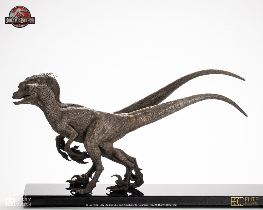 Jurassic Park Estatua 1/8 Pair of Velociraptors 30 cm