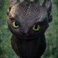 Cómo entrenar a tu dragón Life Size Busto Toothless (Desdentado) 66 cm