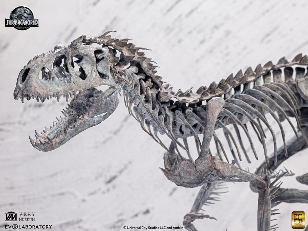 Jurassic World Estatua 1/24 Indominus Rex Skeleton Bronze 24 cm