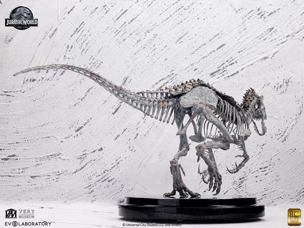 Jurassic World Estatua 1/24 Indominus Rex Skeleton Bronze 24 cm