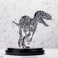 Jurassic World Estatua 1/24 Indominus Rex Skeleton Bronze 24 cm