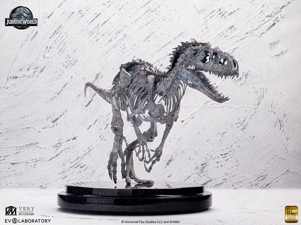 Jurassic World Estatua 1/24 Indominus Rex Skeleton Bronze 24 cm