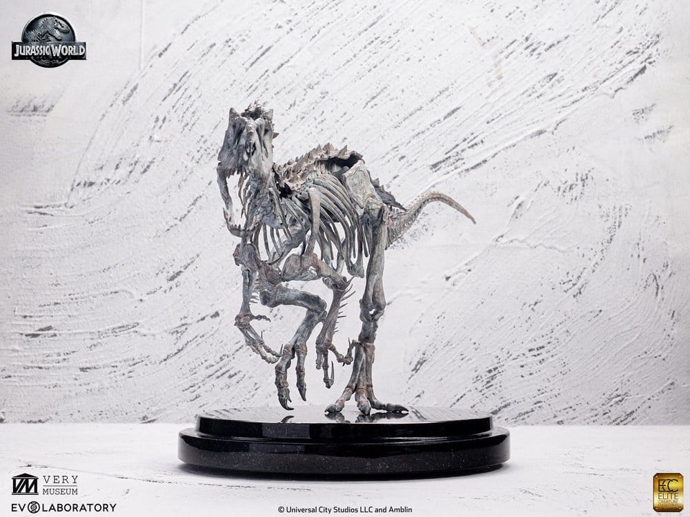 Jurassic World Estatua 1/24 Indominus Rex Skeleton Bronze 24 cm