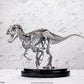 Jurassic World Estatua 1/24 Indominus Rex Skeleton Bronze 24 cm