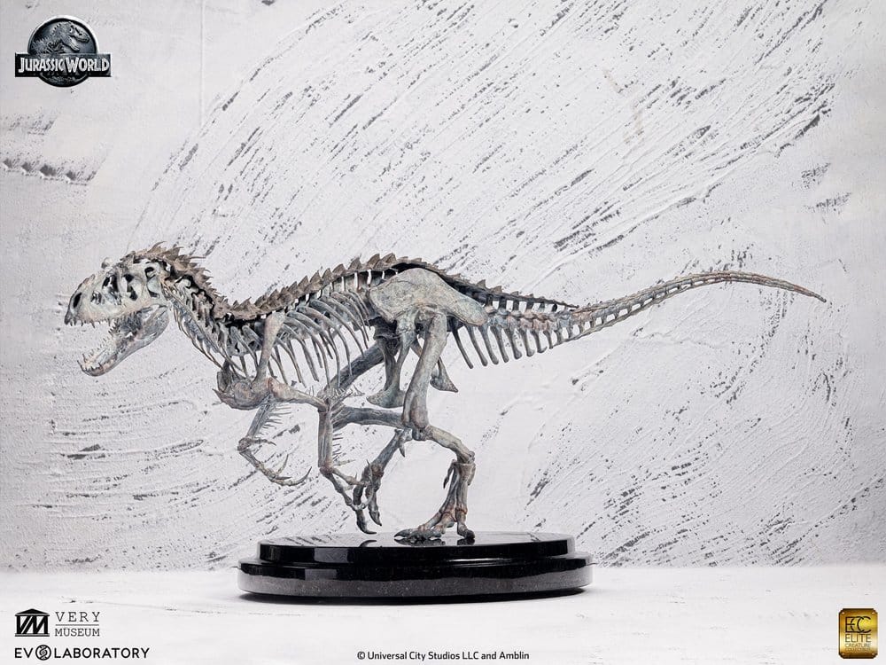 Jurassic World Estatua 1/24 Indominus Rex Skeleton Bronze 24 cm