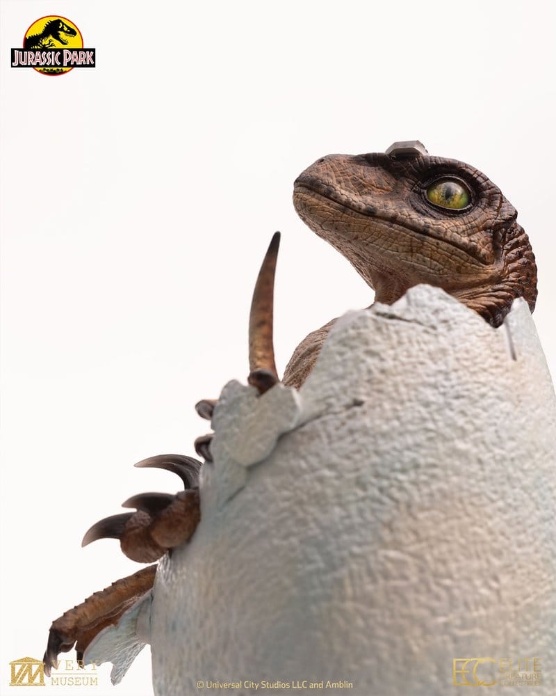 Jurassic Park Réplica Velociraptor Hatching Egg 24 cm