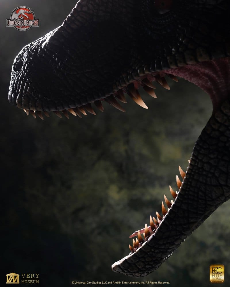 Parque Jurásico III Life Size Busto Male Alpha Velociraptor "Blood Knight" 83 cm