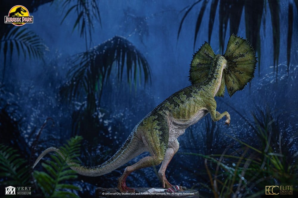 Parque Jurásico Maquette 1/3 Dilophosaurus 62 cm