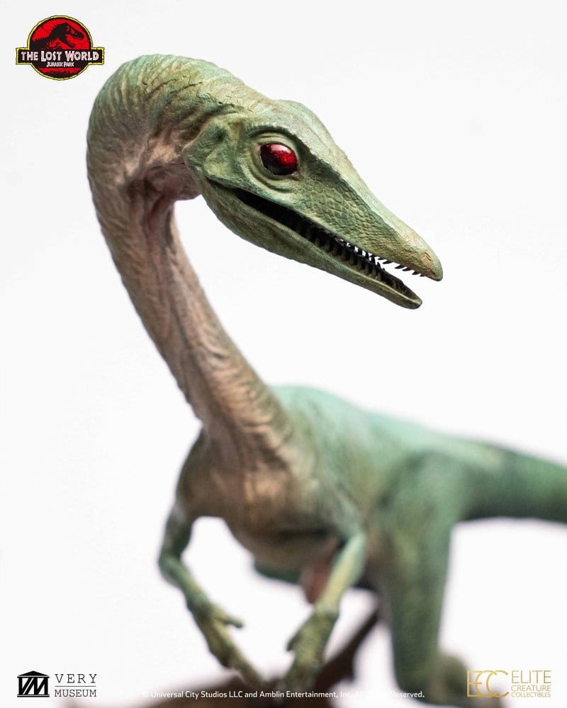 Jurassic Park 2: el mundo perdido Estatua 2/3 Compsognathus Bronze 28 cm