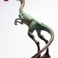 Jurassic Park 2: el mundo perdido Estatua 2/3 Compsognathus Bronze 28 cm