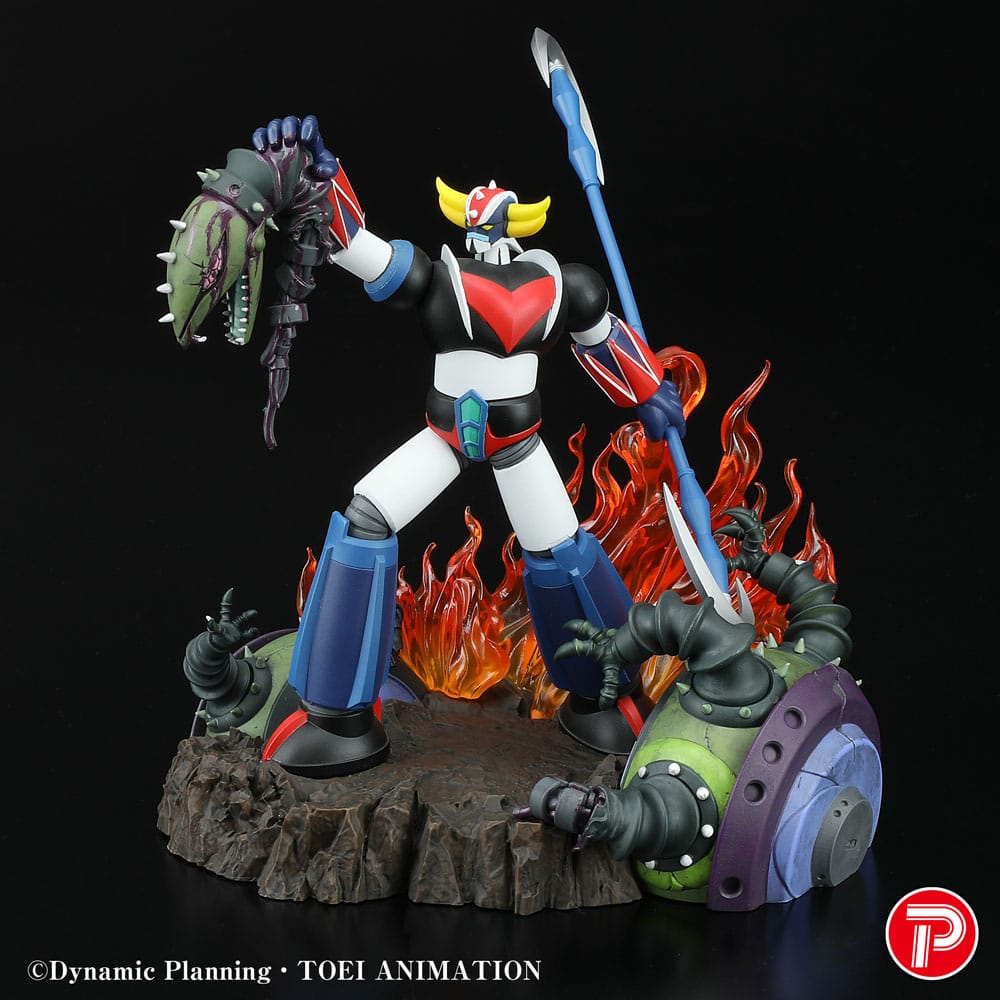 Grendizer Estatua PVC Scene Selection 01 Grendizer a cry of Victory 14 cm - Z POP Toys