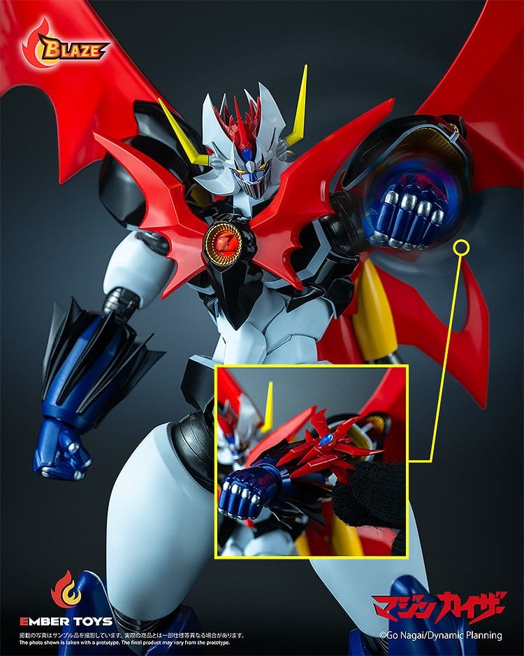 Mazinger Figura Diecast BLAZE Series Mazinkaiser (Original Version) 26 cm