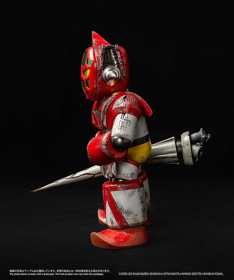 Shin Getter Robo vs Neo Getter Robo Chibi Creature Figura Vinyl First Getter Robo-1 (The Final Battle in New York) 17 cm
