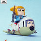 Pop Team Epic Pack de 2 Figuras Vinyl Chibi Creature POPUKO & PIPIMI: Skeleton Competition Ver.