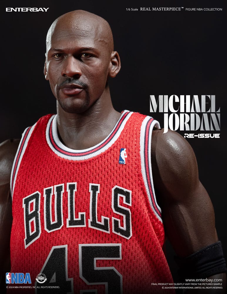 NBA Collection Figura Real Masterpiece 1/6 Michael Jordan I'm Back Edition Limited 30 cm - Z POP Toys