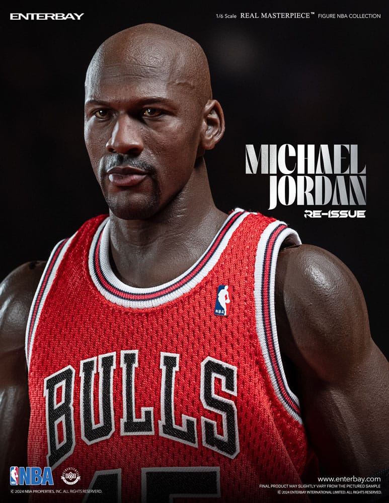 NBA Collection Figura Real Masterpiece 1/6 Michael Jordan I'm Back Edition Limited 30 cm - Z POP Toys