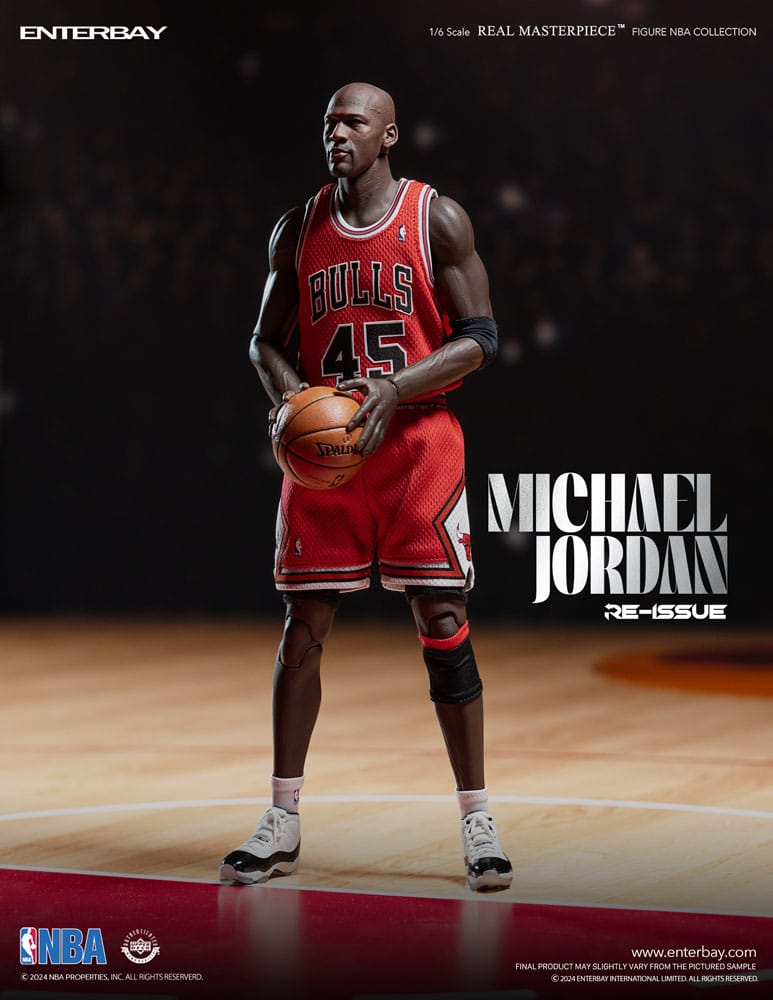 NBA Collection Figura Real Masterpiece 1/6 Michael Jordan I'm Back Edition Limited 30 cm - Z POP Toys