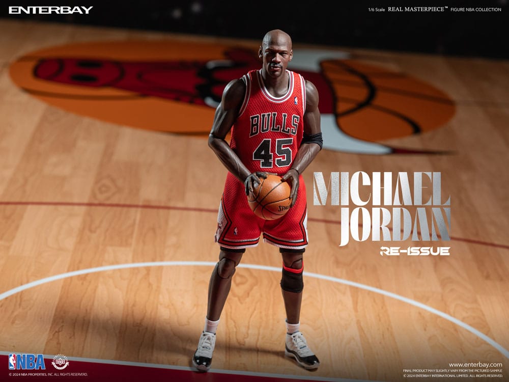 NBA Collection Figura Real Masterpiece 1/6 Michael Jordan I'm Back Edition Limited 30 cm - Z POP Toys