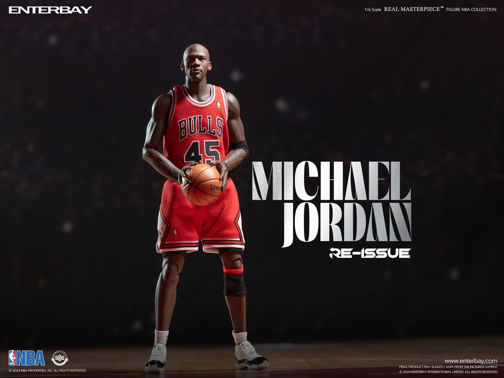 NBA Collection Figura Real Masterpiece 1/6 Michael Jordan I'm Back Edition Limited 30 cm - Z POP Toys