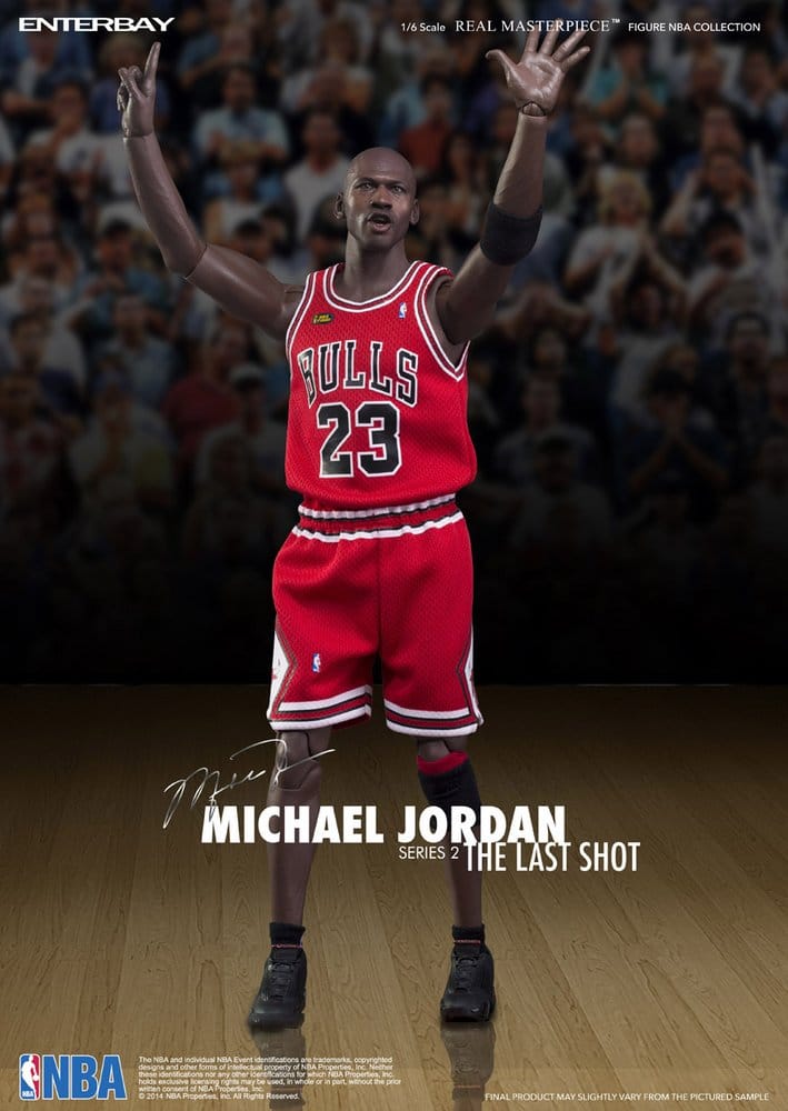 NBA Collection Figura Real Masterpiece 1/6 Michael Jordan Series 2 (Road Jersey Edition) 33 cm