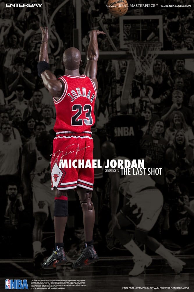 NBA Collection Figura Real Masterpiece 1/6 Michael Jordan Series 2 (Road Jersey Edition) 33 cm