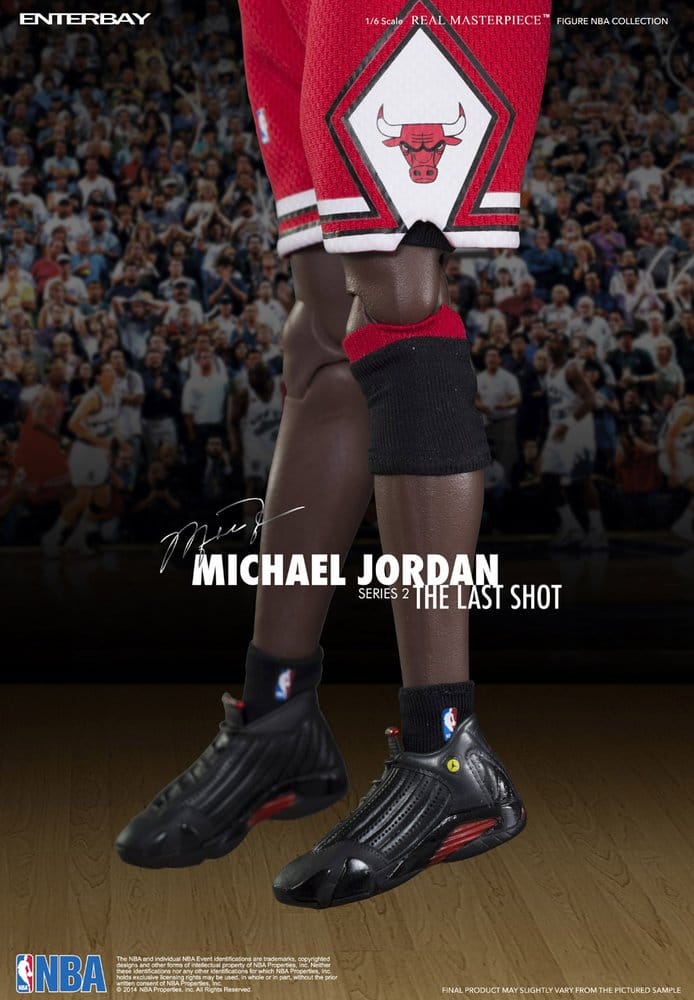 NBA Collection Figura Real Masterpiece 1/6 Michael Jordan Series 2 (Road Jersey Edition) 33 cm