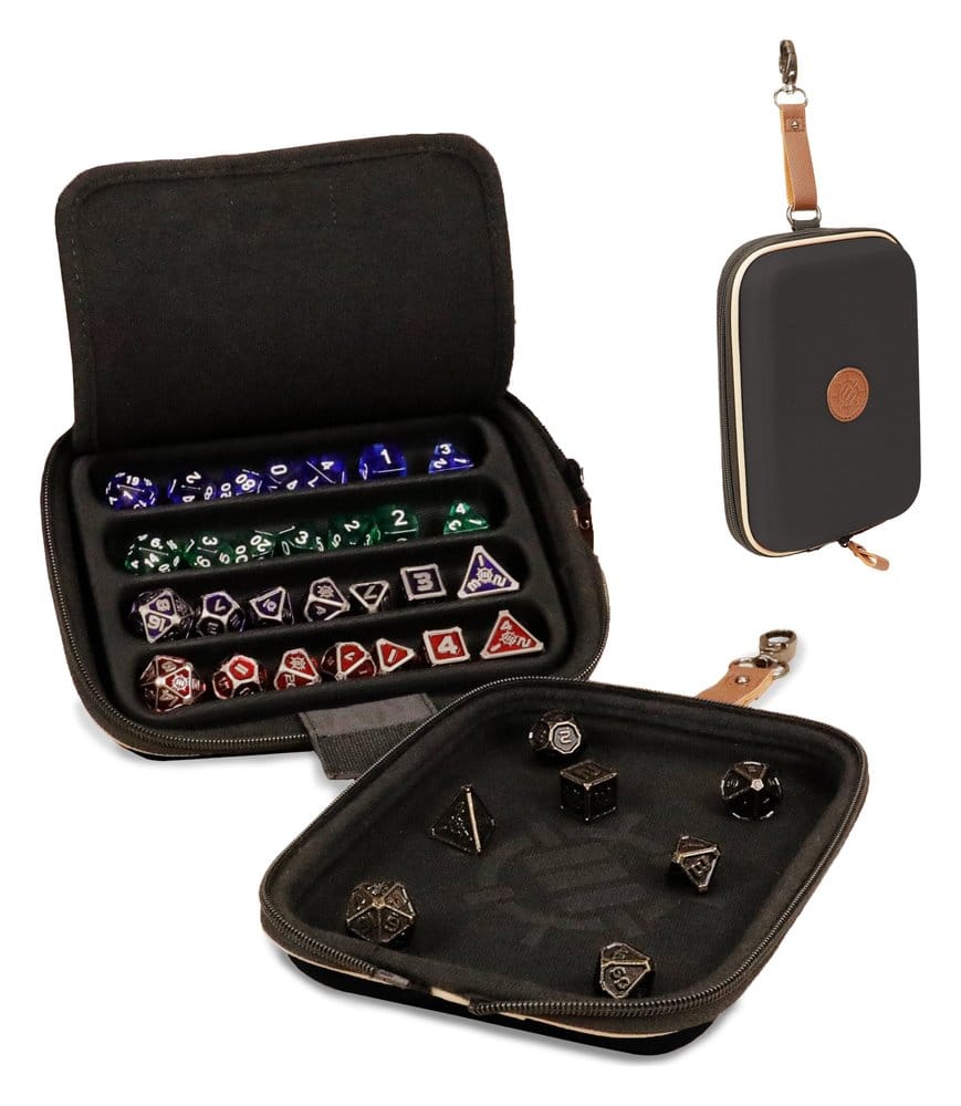 Enhance Juego de Mesa Bolsa para dados Designer Edition Negro